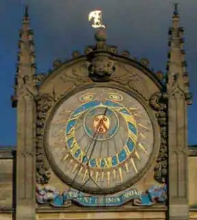 Вертикальний сонячний годинник