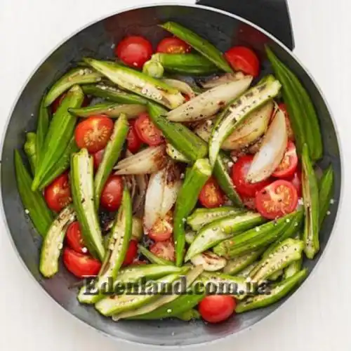 Изображение Абельмошус съедобный -  Abelmoschus esculentus 