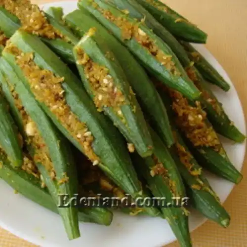 Изображение Абельмошус съедобный -  Abelmoschus esculentus 