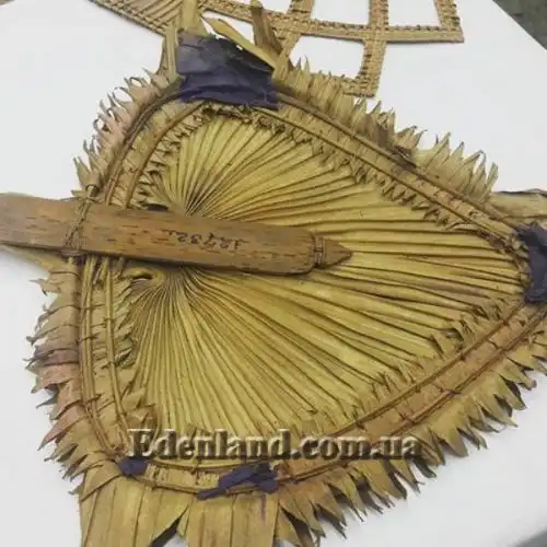 Изображение веер из листа