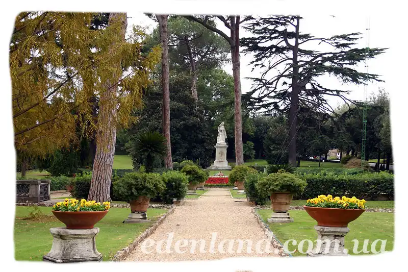 Изображение Красивейшие сады Ватикана