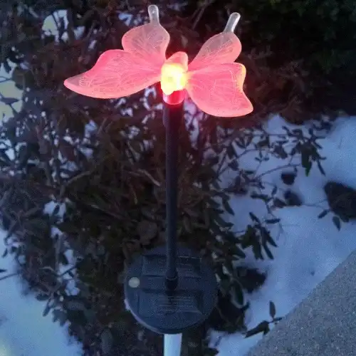 Обновление садового светильника  на солнечных батареях