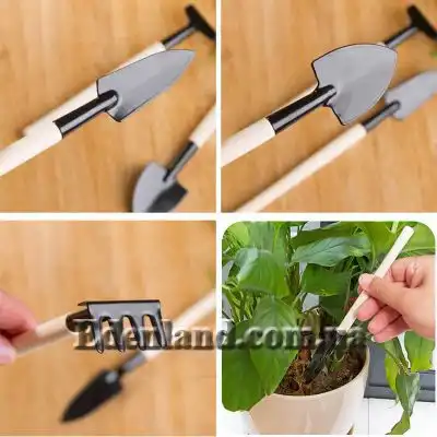 Зображення Набір інструментів для кімнатних рослин (3 предмети)