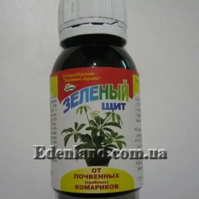 Зображення Зелений щит від ґрунтових комариків 